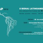 II Bienal Latinoamericana de Arquitectura de Paisaje : Cartel © SAPM