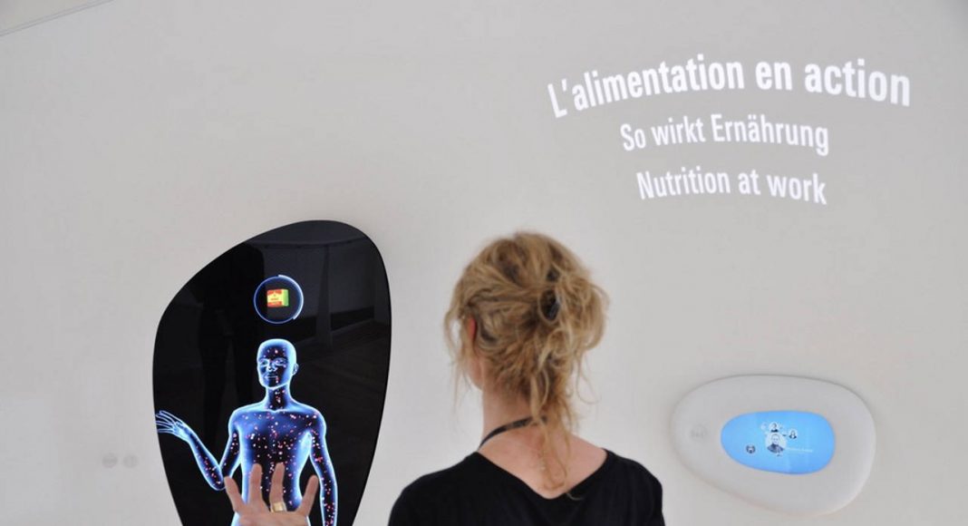 Kinect game 'The bodyscan' helps to understand the impact of certain foods on the human body : Photo credit © Mike Bink