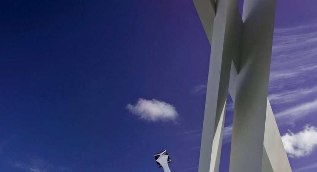 BMW Centenary Sculpture Goodwood Festival of Speed 2016 by Gerry Judah : Photo credit © David Barbour