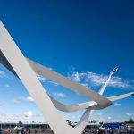 BMW Centenary Sculpture Goodwood Festival of Speed 2016 by Gerry Judah : Photo credit © David Barbour