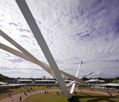 BMW Centenary Sculpture Goodwood Festival of Speed 2016 by Gerry Judah : Photo credit © David Barbour