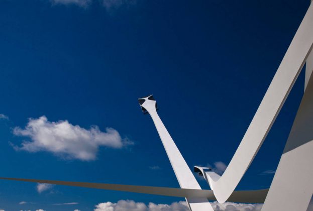 BMW Centenary Sculpture Goodwood Festival of Speed 2016 by Gerry Judah : Photo credit © David Barbour