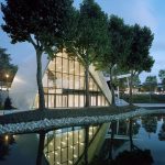 Evergreen campus reception pavilion by Arte Charpentier Architectes : Photo © LK Photographe