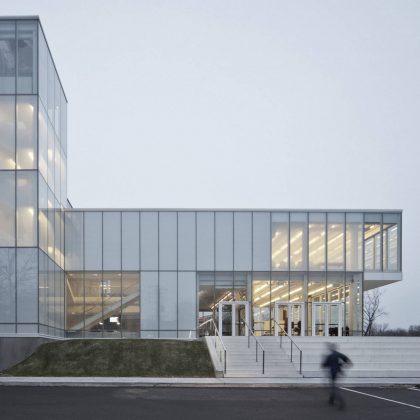 Joliette art Museum designed by Les Architectes FABG : Photo credit © Steve Montpetit