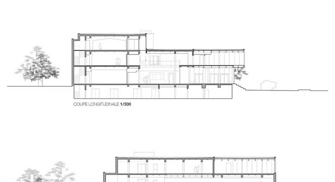 Joliette art Museum designed by Les Architectes FABG : Drawings © Les Architectes FABG