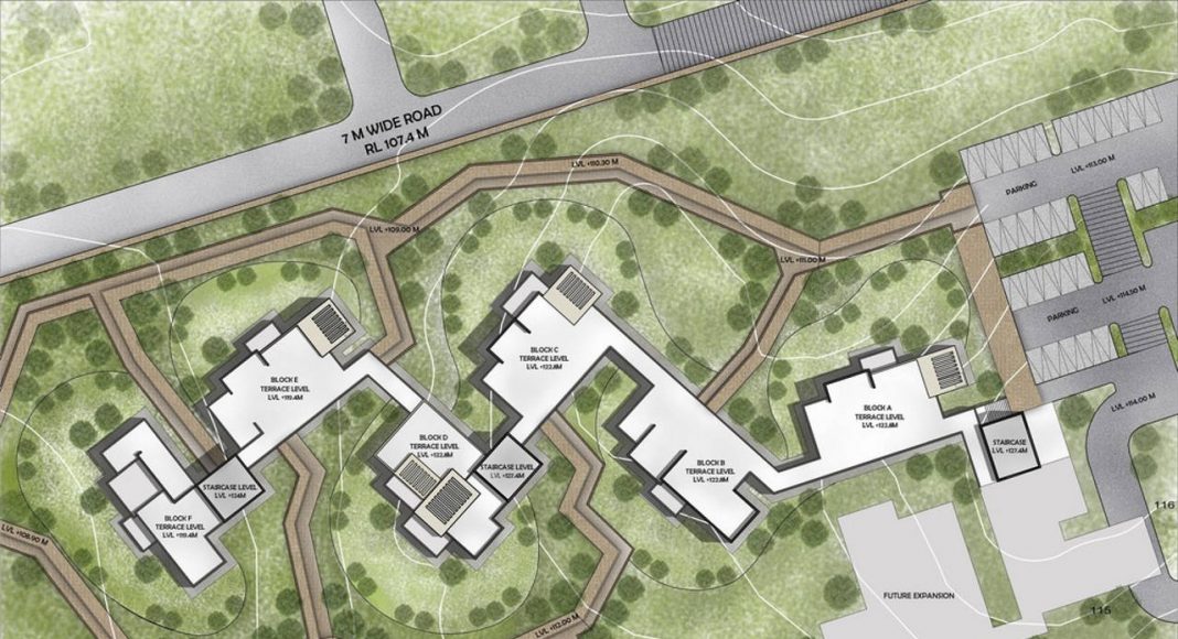 Studios 18 Site Plan by Sanjay Puri Architects : Photo credit © Sanjay Puri Architects