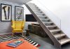 Staircase and TV + Living Room, Lower Ground Floor - Southwood by LLI Design : Photo credit © Alex Maguire