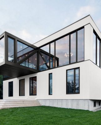 Chalet Blanche, Cap à l’Aigle diseñada por ACDF Architecture : Photo credit © Adrien Williams