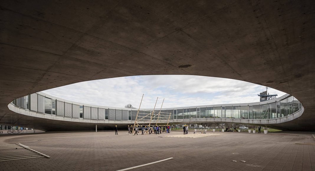 HOUSE ONE Proto-Estructura : Photo © Dylan Perrenoud - ALICE EPFL