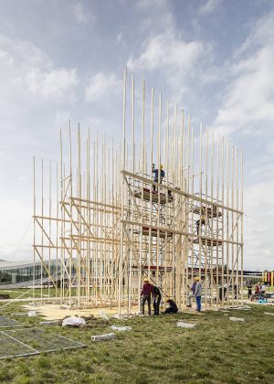 HOUSE ONE Proto-Estructura : Photo © Dylan Perrenoud - ALICE EPFL