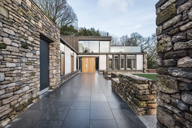 Private House in Cumbria by Bennetts Associates in Cumbria, England : Photo credit © Brian Ormerod