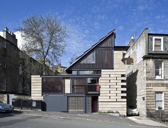 Murphy House by Richard Murphy Architects in Hart Street, Edinburgh, Scotland : Photo credits © Keith Hunter