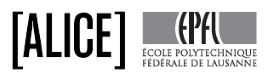 Logo © Atelier de la conception de l'espace ALICE EPFL