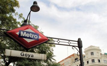 Concurso Nueva imagen de la Estación de Metro Chueca Detalle del acceso a la Estación Goya : Fotografía © Metro de Madrid