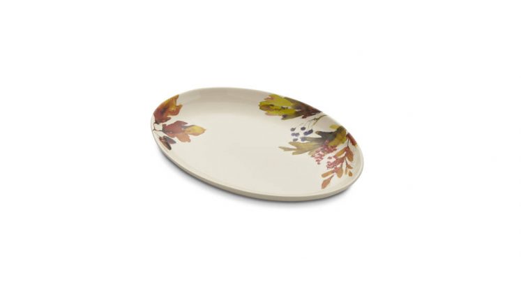 Autumn Foilage Platter : Photo © Crate & Barrel