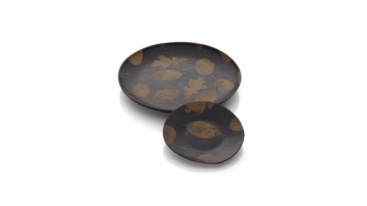 Baird Antique Leaf Platter : Photo © Crate & Barrel