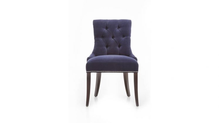 Cecelia Chair Vineyard Navy : Photo © Crate & Barrel