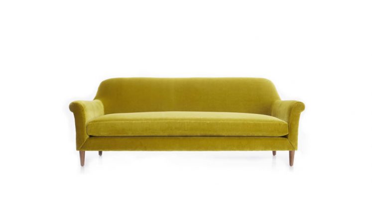 Cullen II90 in Sofa Como Verde : Photo © Crate & Barrel