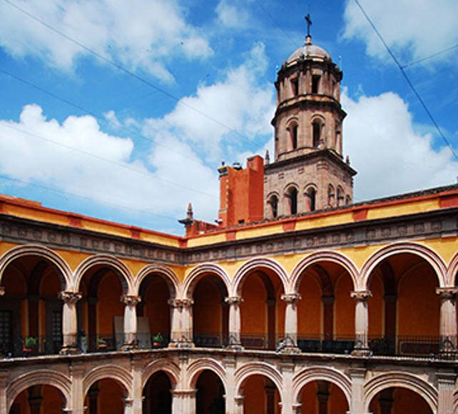 El Museo Regional de Querétaro está ubicado en el antiguo Convento de San Francisco, construcción del siglo XVI : Foto © Héctor Montaño INAH