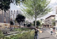 Plan Maestro Cerro Norte en León, Guanajuato por la oficina mexicana a | 911 y a la norteamericana Sasaki : Render © a | 911 y © Sasaki