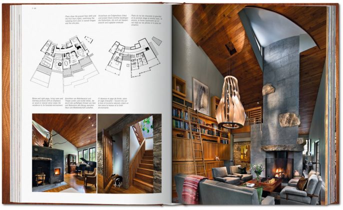 100 Contemporary Wood Buildings by Philip Jodidio, Tapa dura, estuche con 2 vols., 24 x 30.5 cm, 656 páginas : Image © TASCHEN