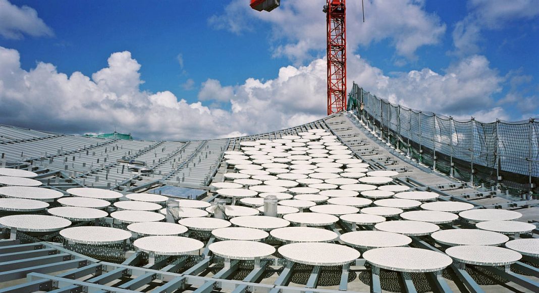 Elbphilharmonie Hamburg Roof Structure : Photo credit © Oliver Heissner, courtesy of Elbphilharmonie Hamburg