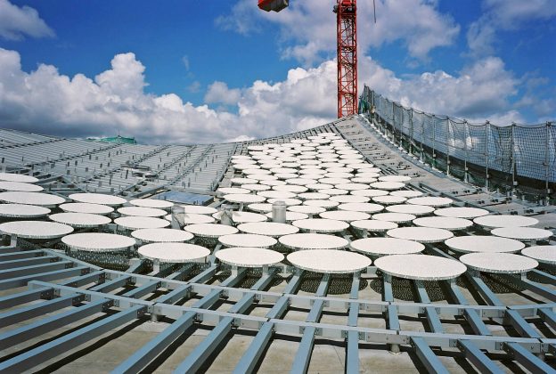 Elbphilharmonie Hamburg Roof Structure : Photo credit © Oliver Heissner, courtesy of Elbphilharmonie Hamburg