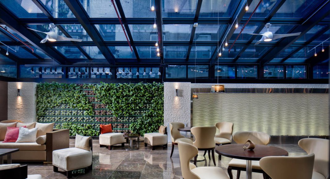 New Design Concept for the Holiday Inn Brooklyn designed by Escobar Design by Lemay : Photo credit © Inessa Photography