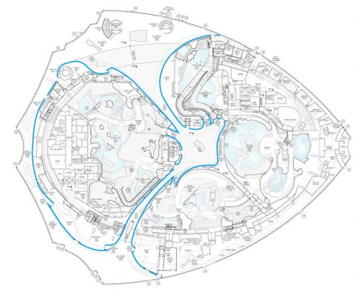 Montreal Biodome Science Museum Plan : Photo credit © KANVA