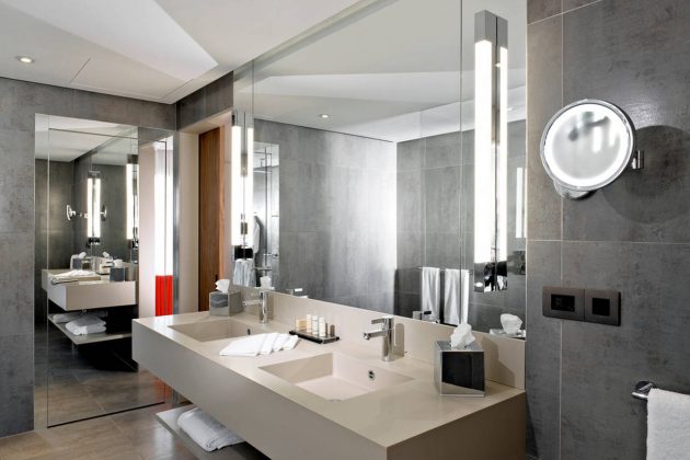 Radisson Blu Marrakech Business Class Room Bathroom : Photo credit © Atelier Pod