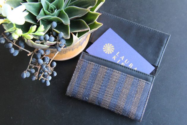 Card Case Open Blue Card by Laura Kirar Design at Dôce 18 Concept House, San Miguel de Allende : Photo credit © Laura Kirar Design