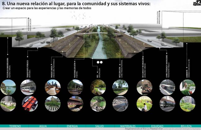 Proyecto de Regeneración Río La Piedad de Taller 13 : Imagen © Taller 13