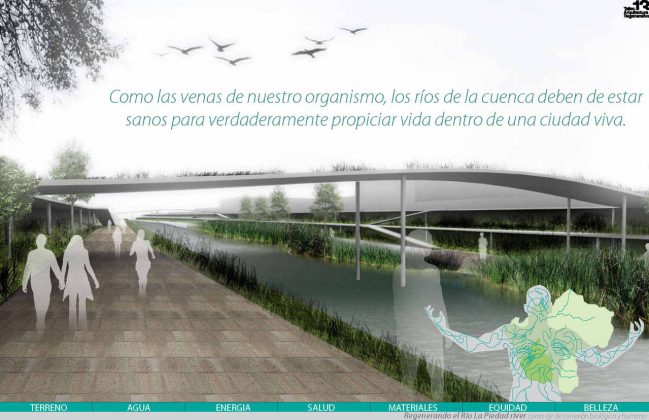 Proyecto de Regeneración Río La Piedad de Taller 13 : Imagen © Taller 13
