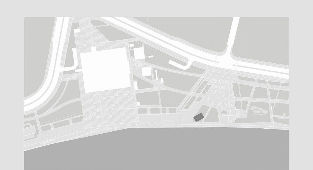 The Cloud Pavilion Site Plan by Schmidt Hammer Lassen Architects : Drawing © Schmidt Hammer Lassen Architects