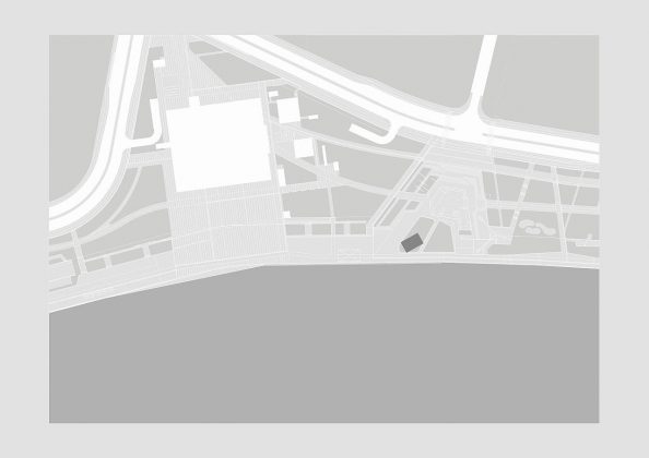 The Cloud Pavilion Site Plan by Schmidt Hammer Lassen Architects : Drawing © Schmidt Hammer Lassen Architects