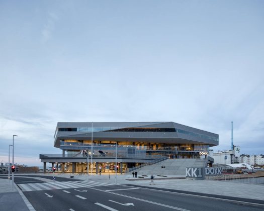 Dokk1 Exterior View by Schmidt Hammer Lassen Architects : Photo © Schmidt Hammer Lassen Architects