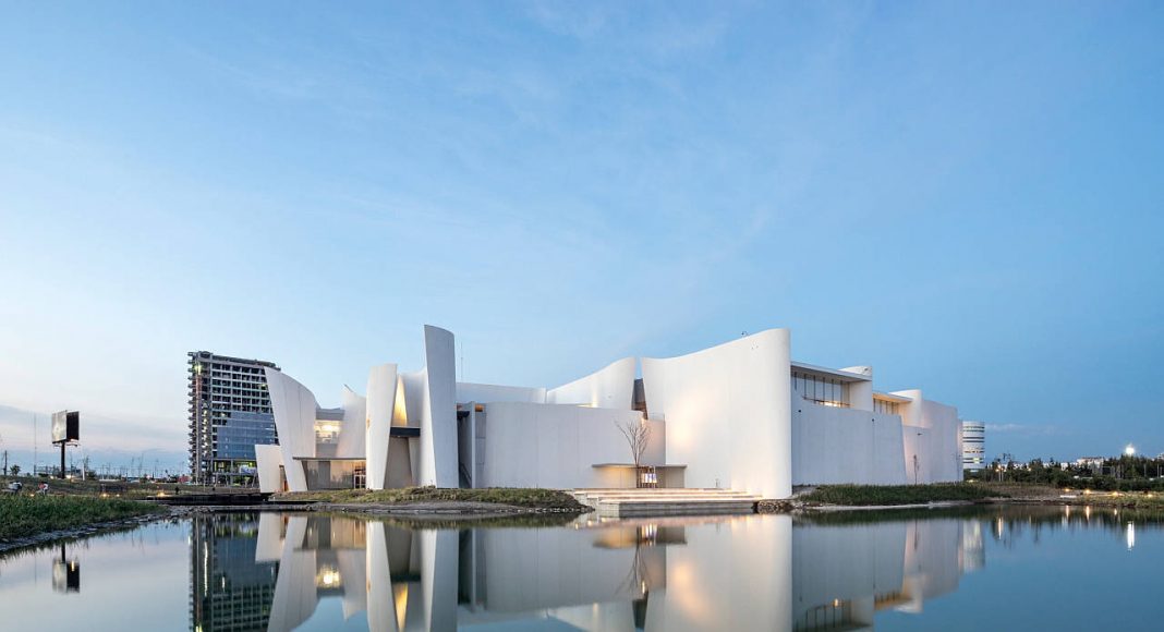 Danstek construye el Museo Internacional del Barroco en tiempo record : Fotografía © Danstek México