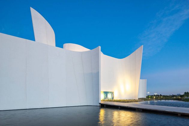 Danstek construye el Museo Internacional del Barroco en tiempo record : Fotografía © Danstek México