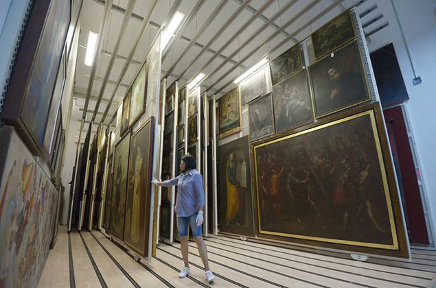 El museo cuenta con un acervo d emás de 38, 000 números de inventario : Foto © Héctor Montaño INAH