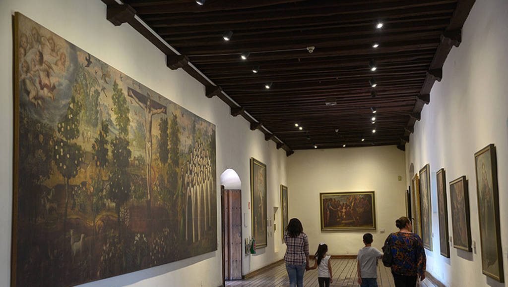 La nueva museografía contempla la vinculación de la arqueología, la historia y la pintura : Foto © Héctor Montaño INAH