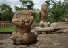 Esculturas de cautivos fueron hechas durante crisis de las grandes urbes mayas : Foto © Mauricio Marat INAH