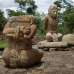 Esculturas de cautivos fueron hechas durante crisis de las grandes urbes mayas : Foto © Mauricio Marat INAH