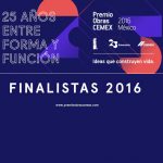 Premio Obras CEMEX 2016 : Cartel © Premio Obras CEMEX