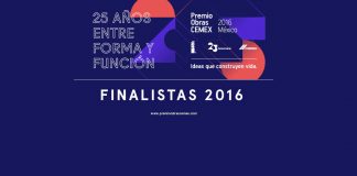 Premio Obras CEMEX 2016 : Cartel © Premio Obras CEMEX