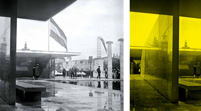 Simposio Mies van der Rohe – Barcelona, 1929 : Photo © Fundació Mies van der Rohe