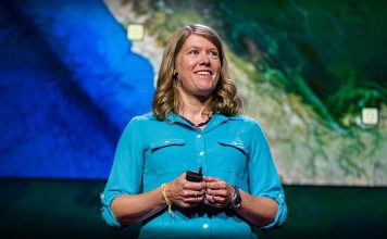 Sarah Parcak: Buscando civilizaciones perdidas en Perú — con satélites : Photo courtesy of © TED Conferences