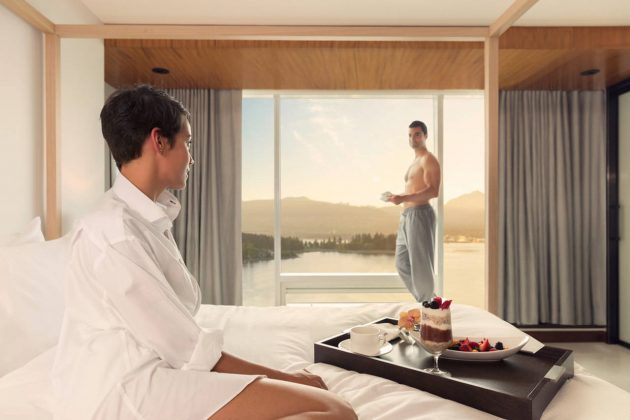 Fairmont Pacific Rim - Owner's Suite Breakfast in Bed - Lifestyle : Photo credit © Fairmont Pacific Rim