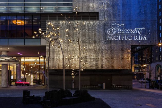 Fairmont Pacific Rim - Hotel Exterior : Photo credit © Fairmont Pacific Rim
