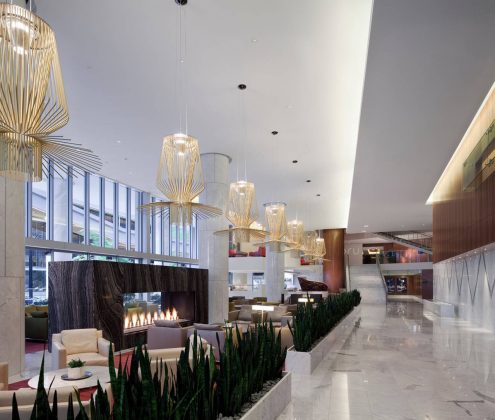 Fairmont Pacific Rim - Hotel Lobby : Photo credit © Fairmont Pacific Rim