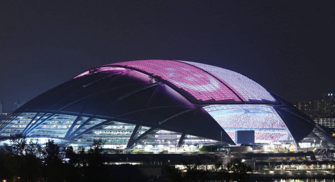 Singapore National Stadium : Photo credit © Arup Associates